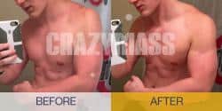 Brandon L - CrazyMass Before and After